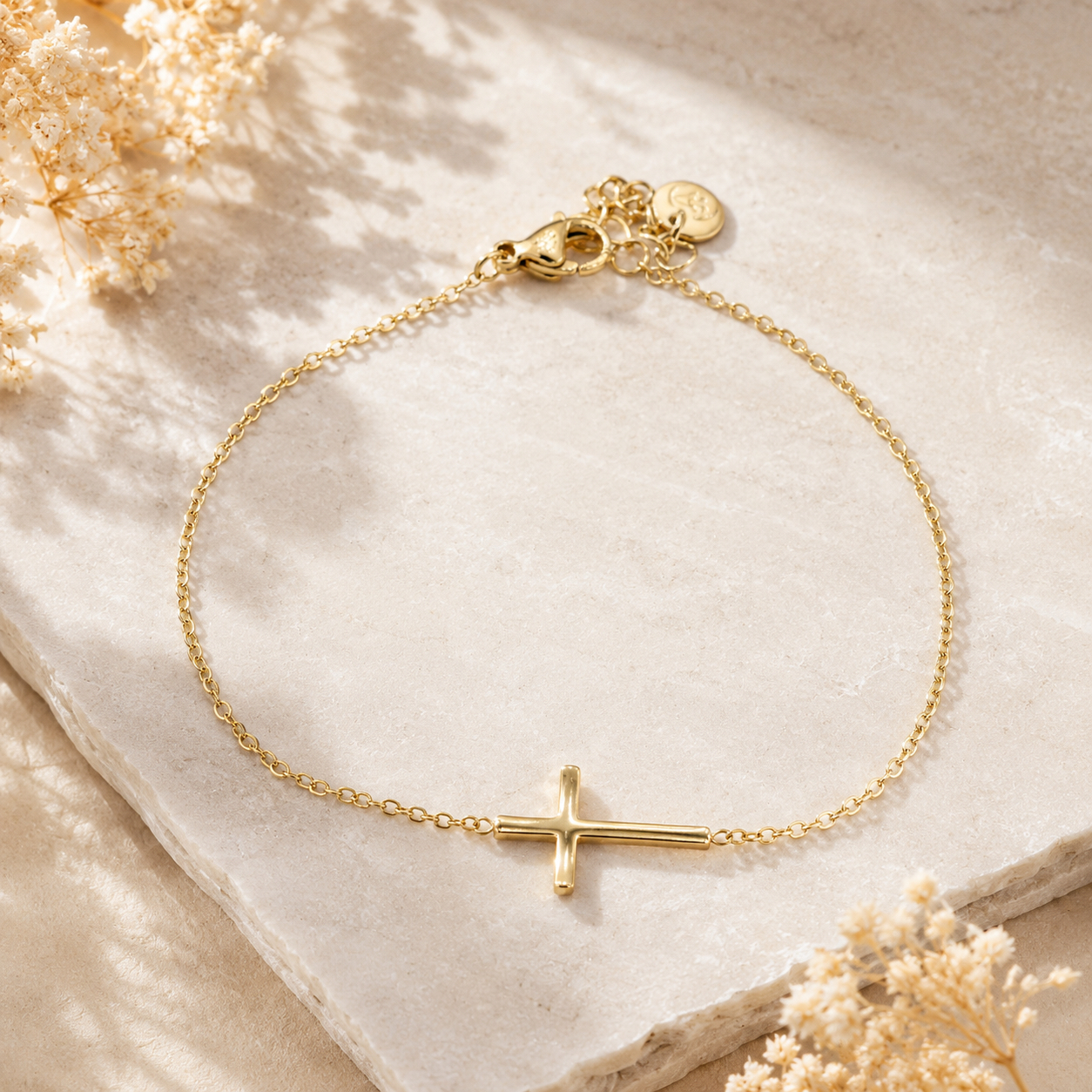 Kreuz Armband LiaNoa Gold
