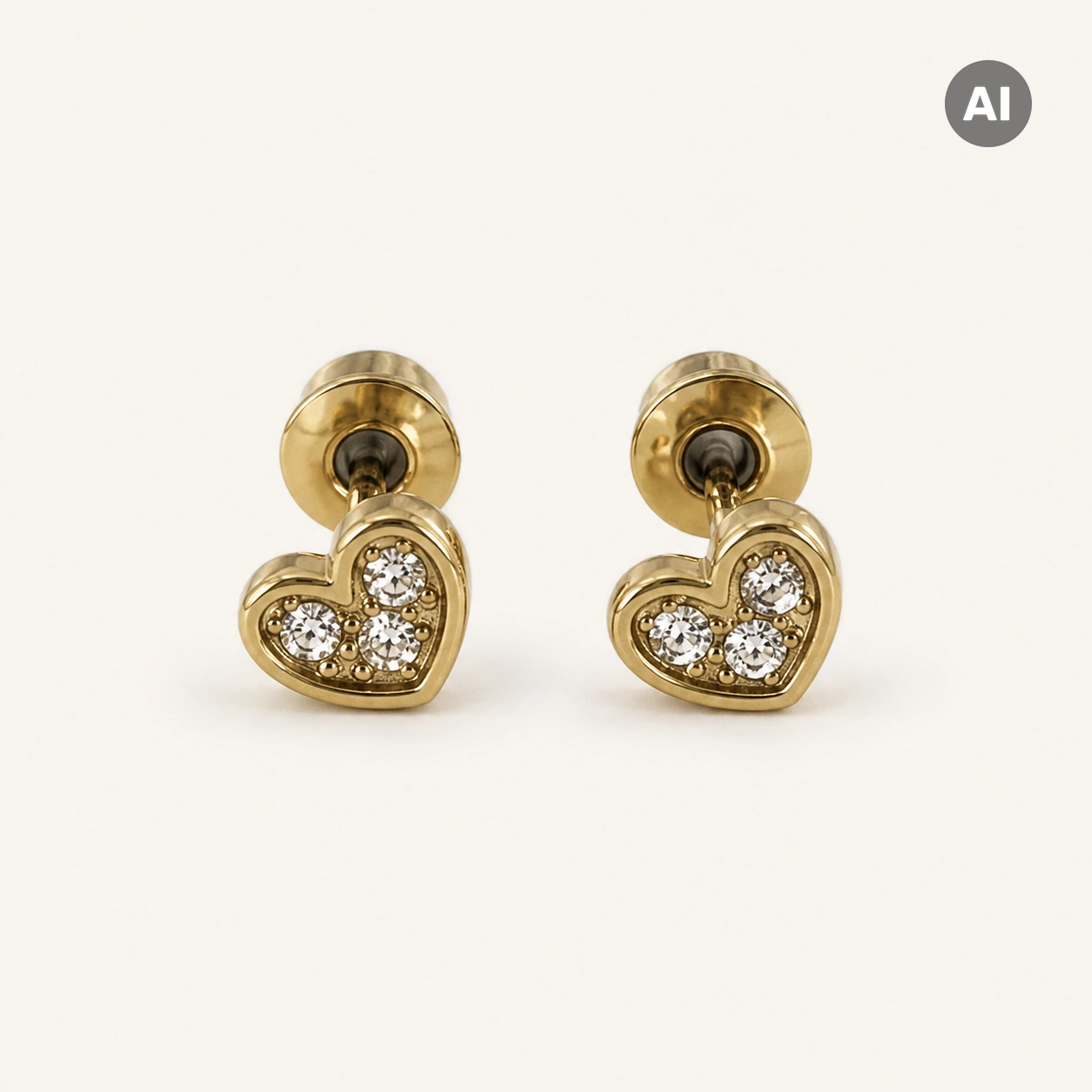 LIANOA Ohrstecker gold