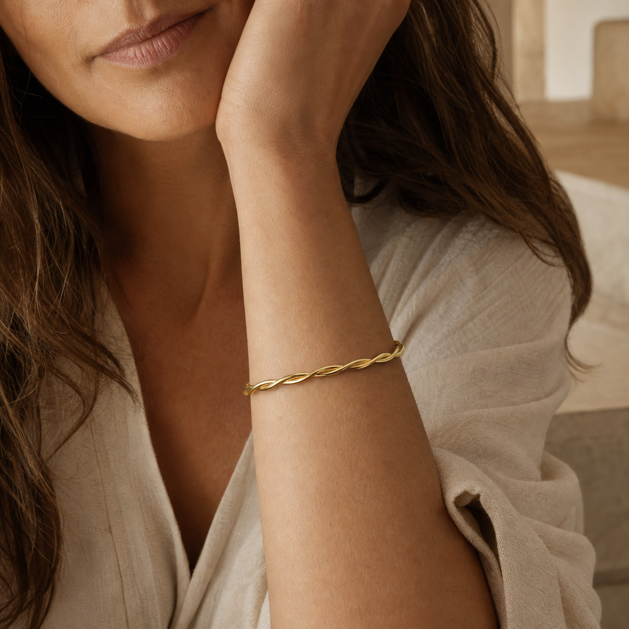 Armreif LIANOA gold
