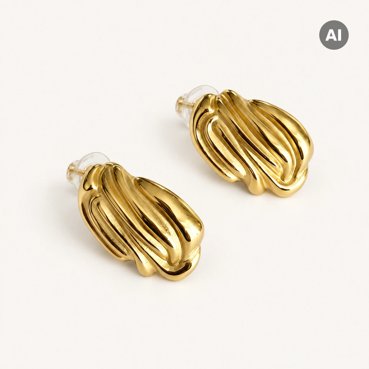 LIANOA Ohrstecker gold