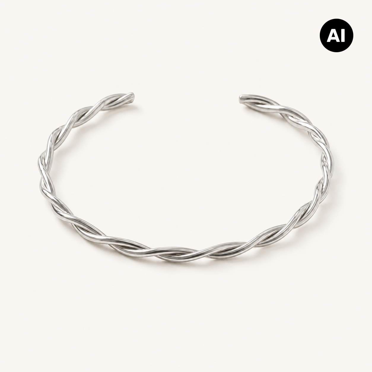 LIANOA Armreif silber