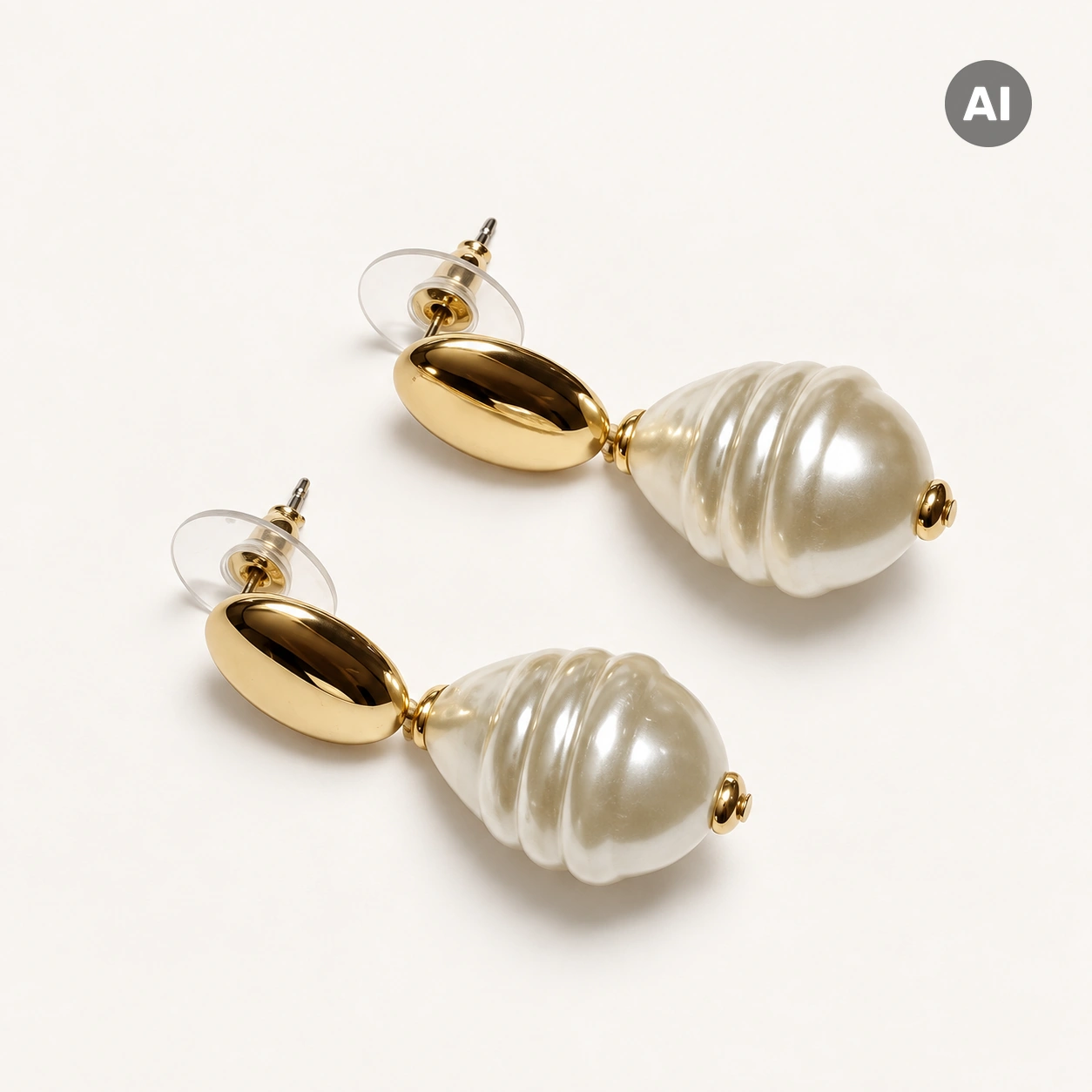 LIANOA Ohrring Perle gold