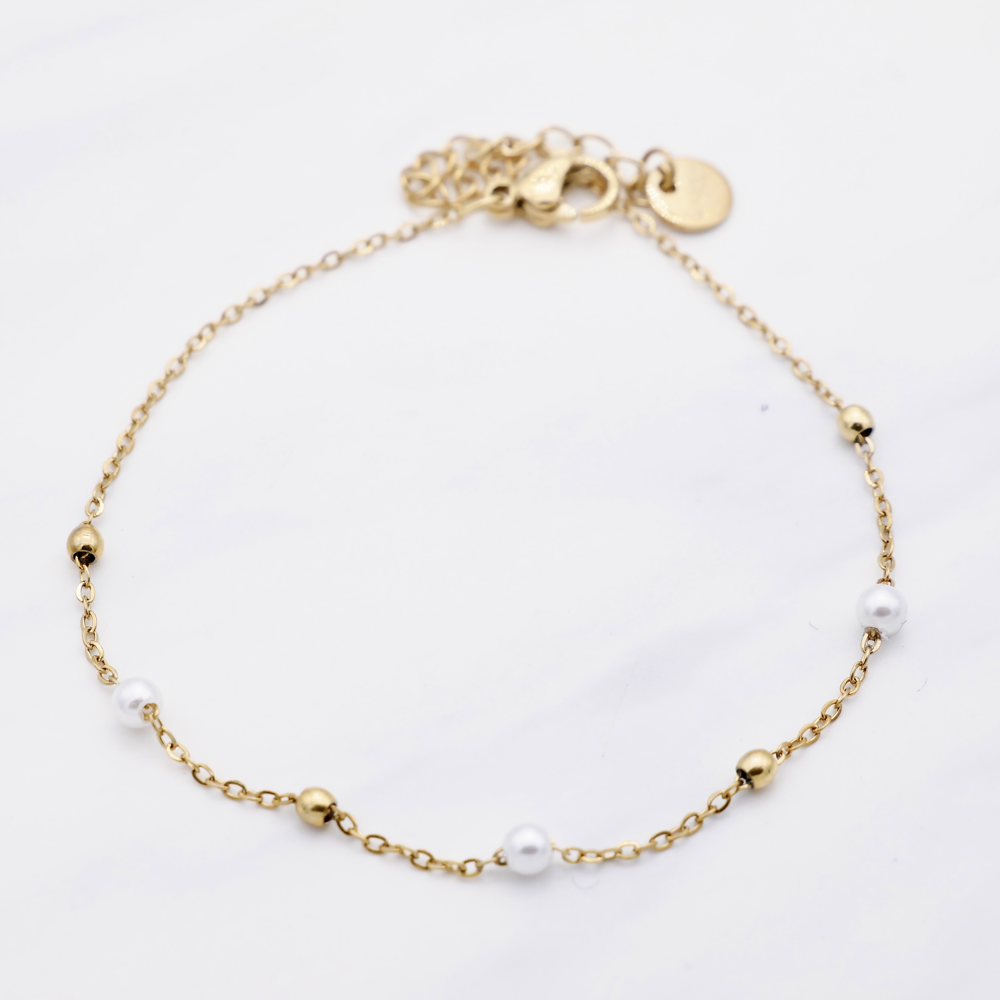 Perlen Armband LiaNoa Gold