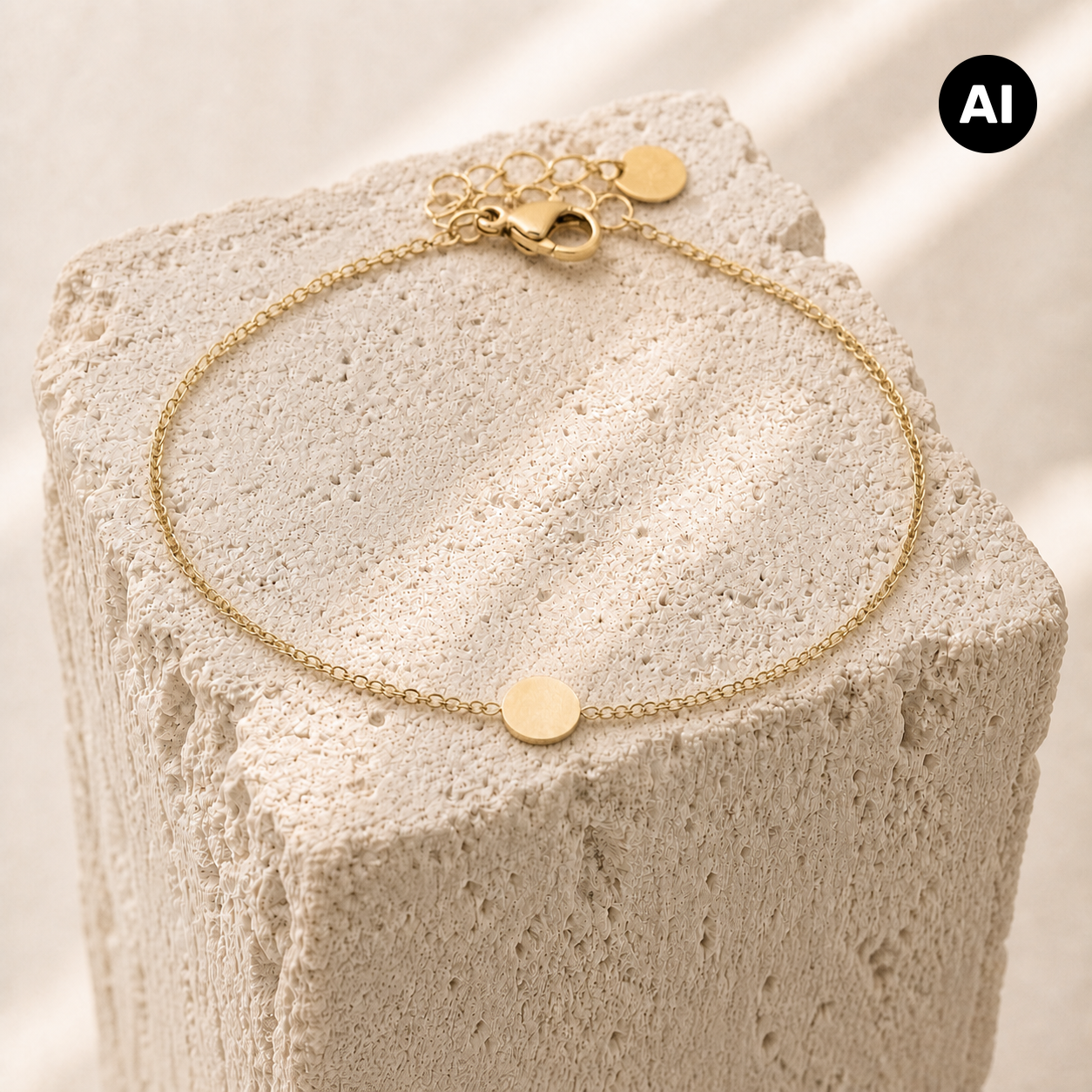 LIANOA Gravur Armband gold