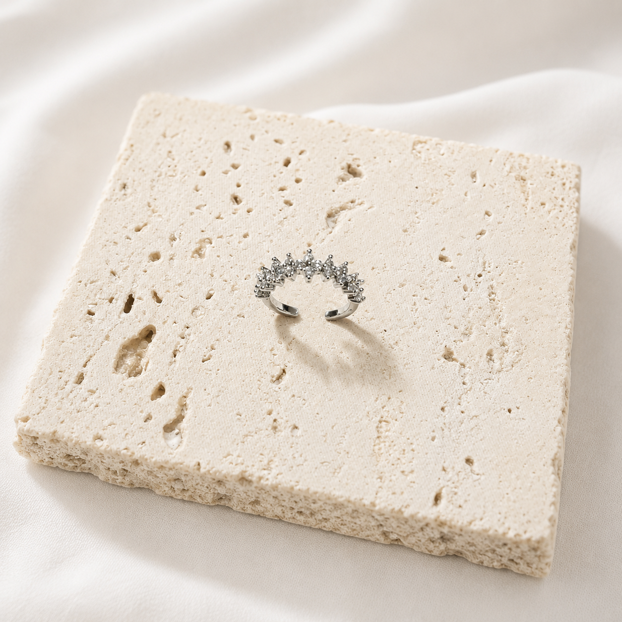 Ear Cuff Silber