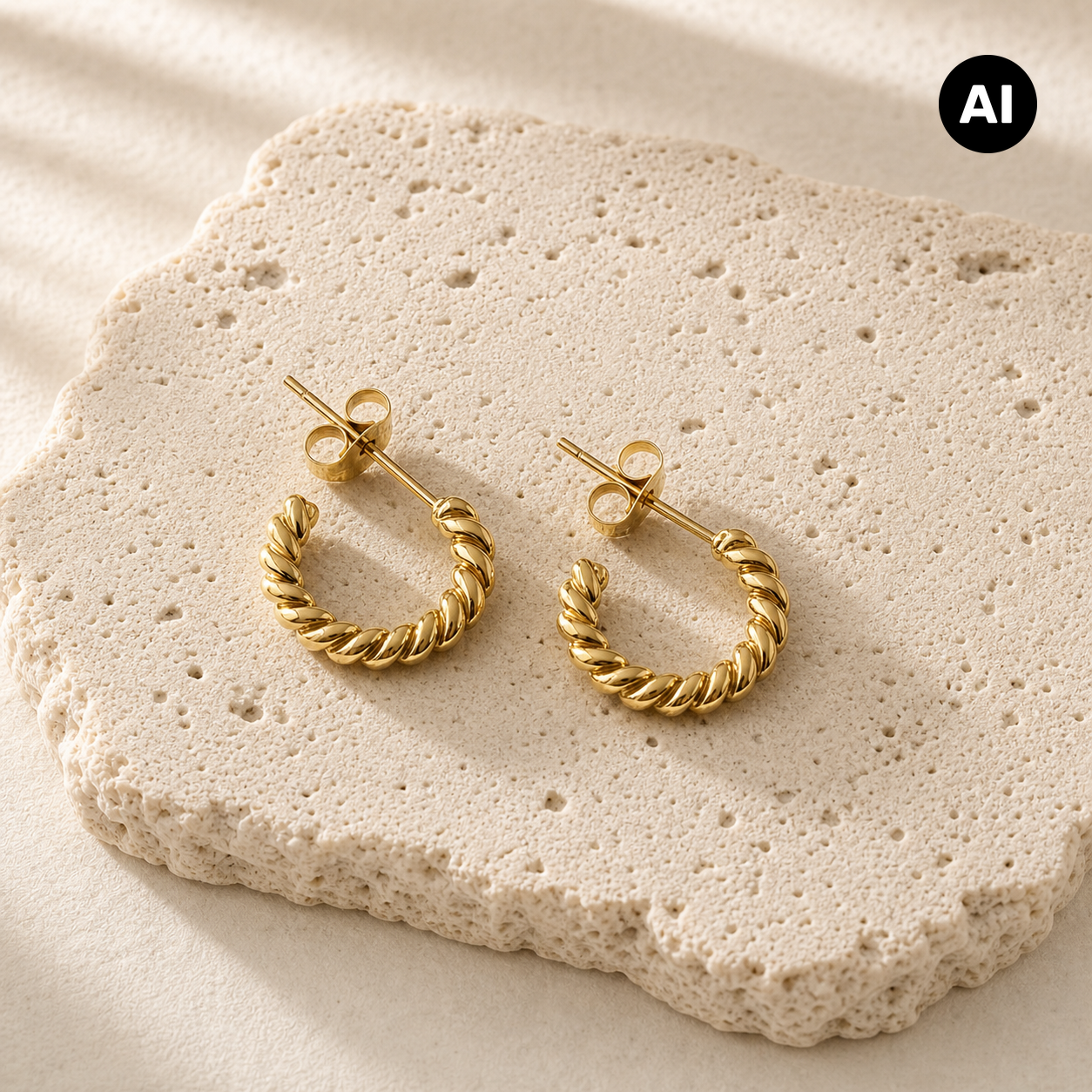 LIANOA Ohrstecker gold