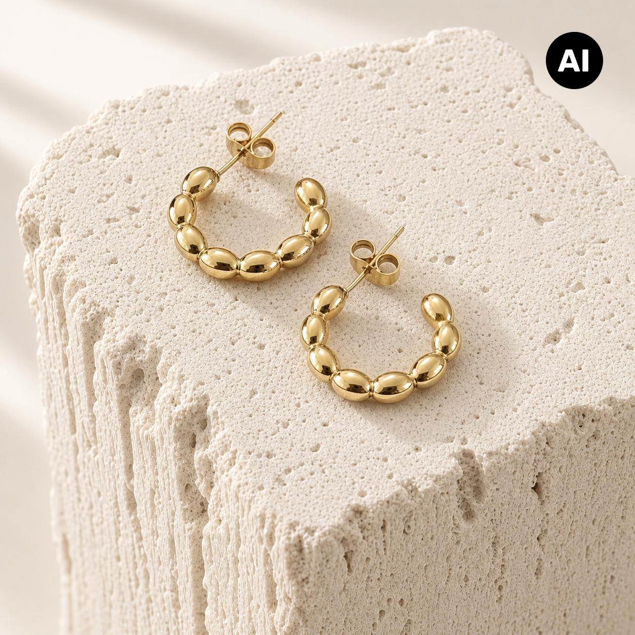 LIANOA Ohrstecker gold