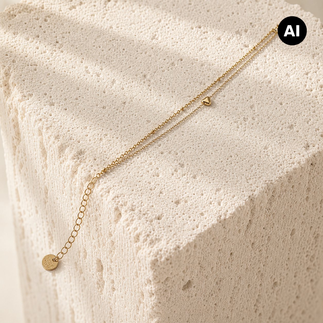 LIANOA Armband Herz gold
