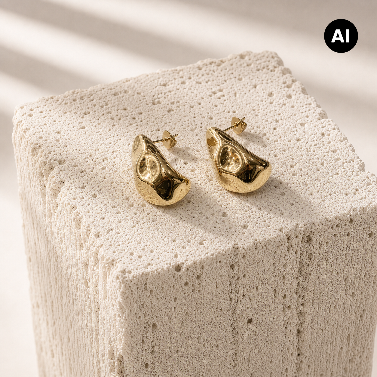 LIANOA Ohrstecker gold