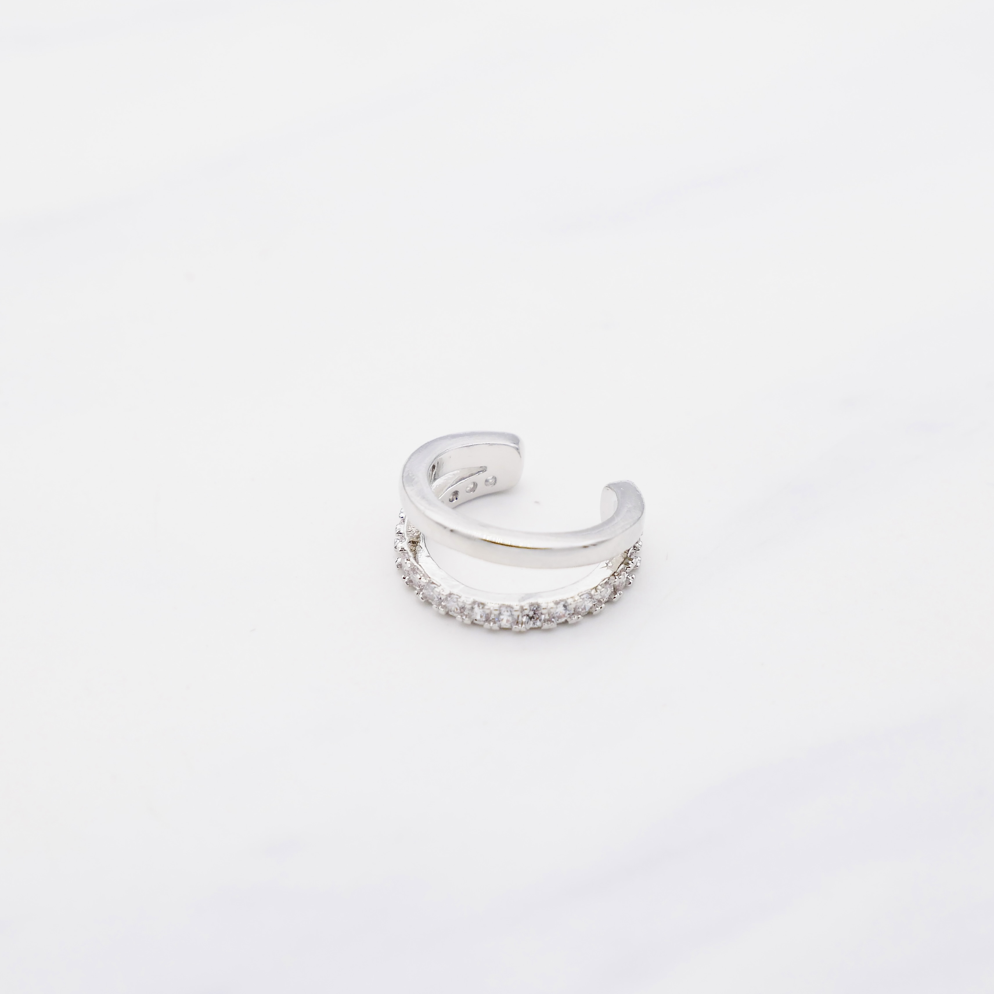 Ear Cuff Silber