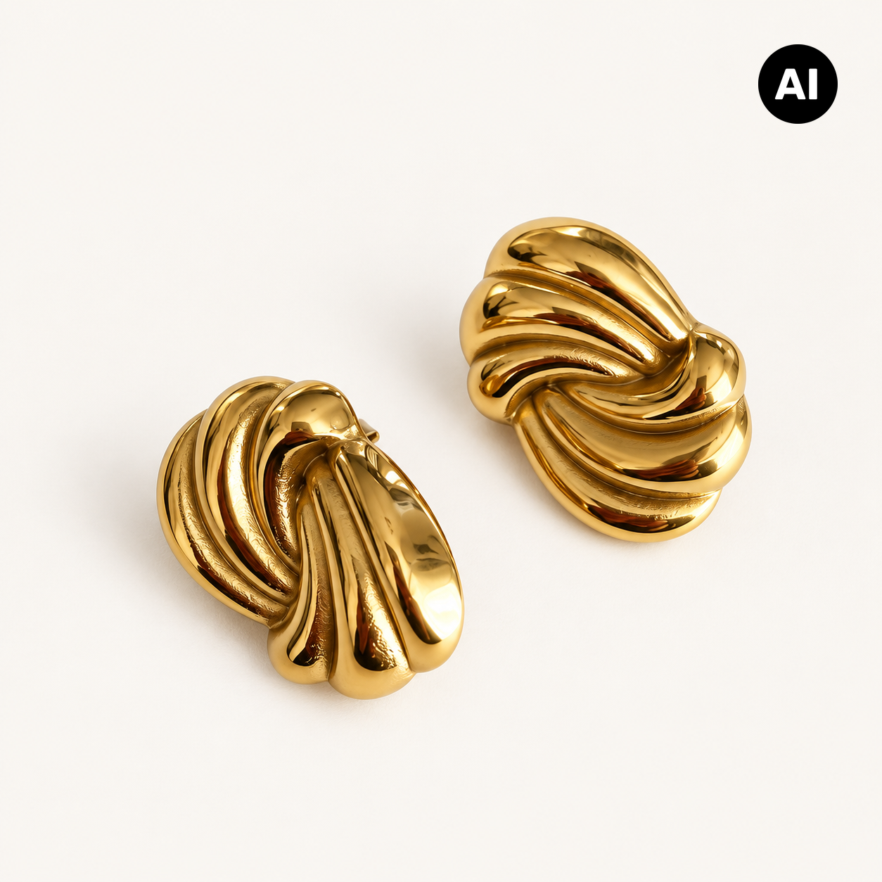LIANOA Ohrstecker gold