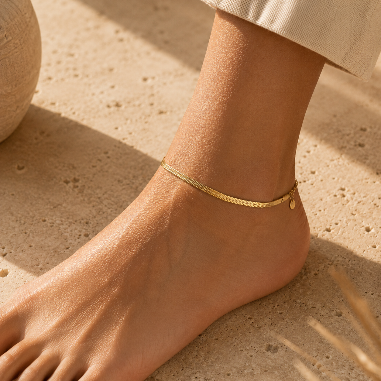 Fußkette LiaNoa Gold