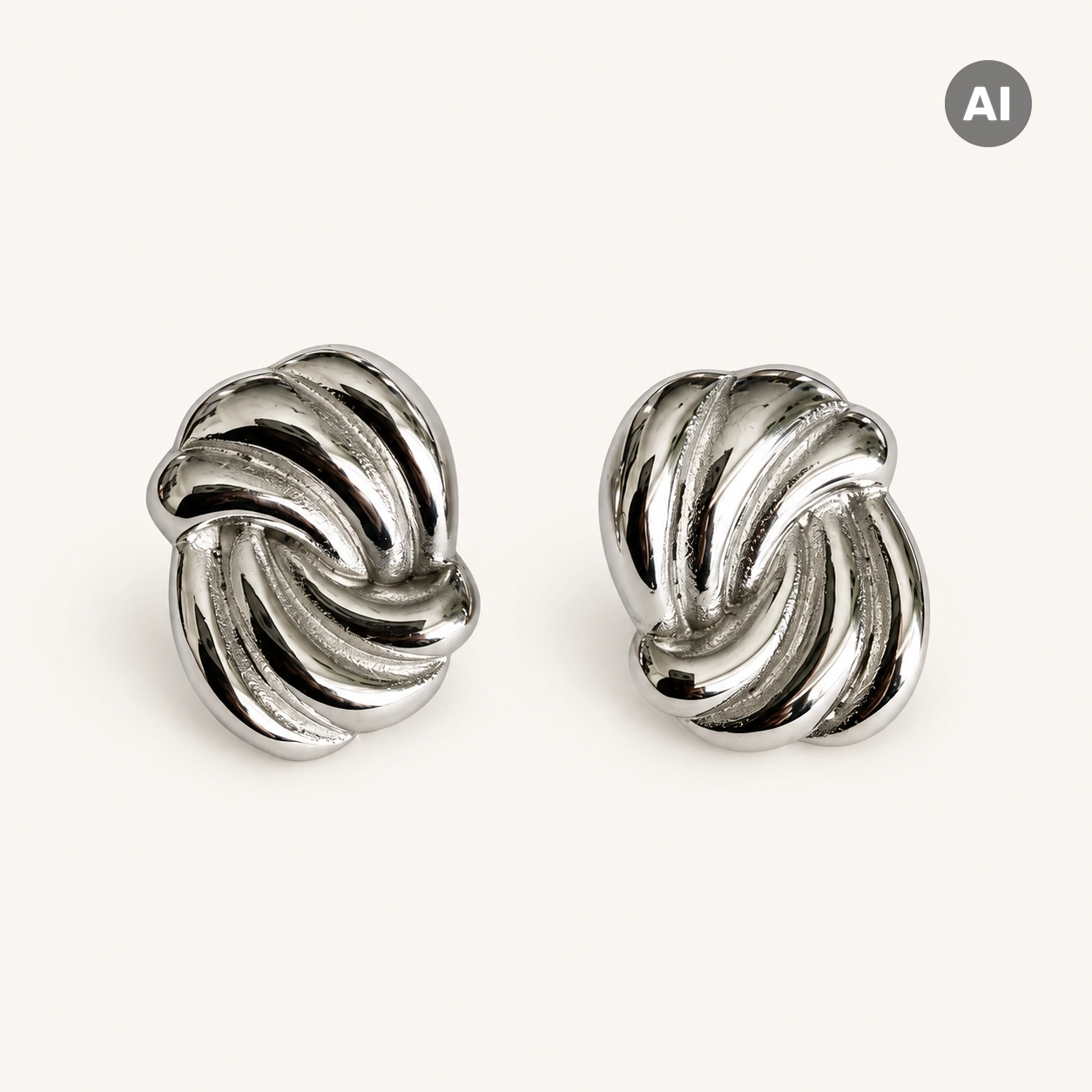 LIANOA Ohrstecker silber