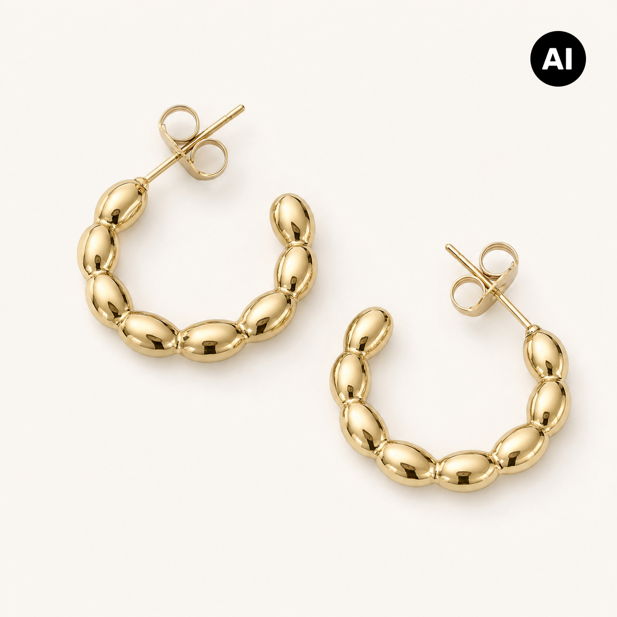 LIANOA Ohrstecker gold