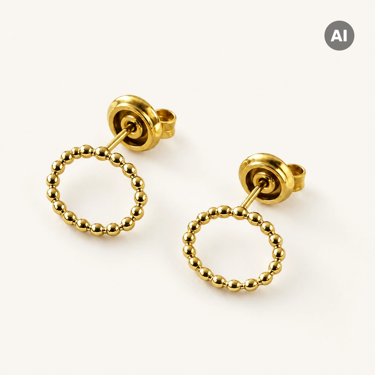 LIANOA Ohrstecker gold