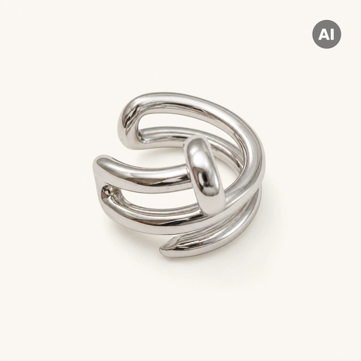 LIANOA Ear Cuff silber