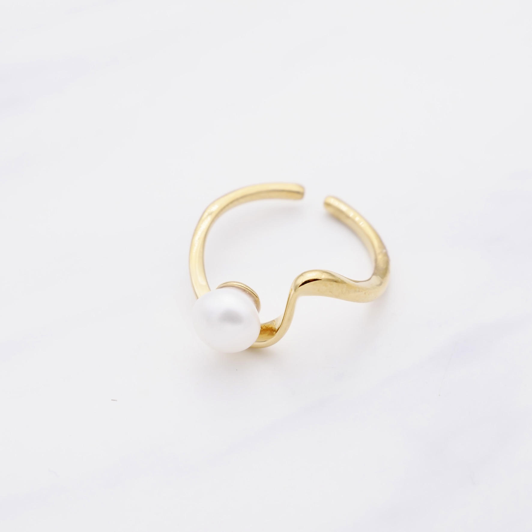 Perlen Ring LiaNoa Gold