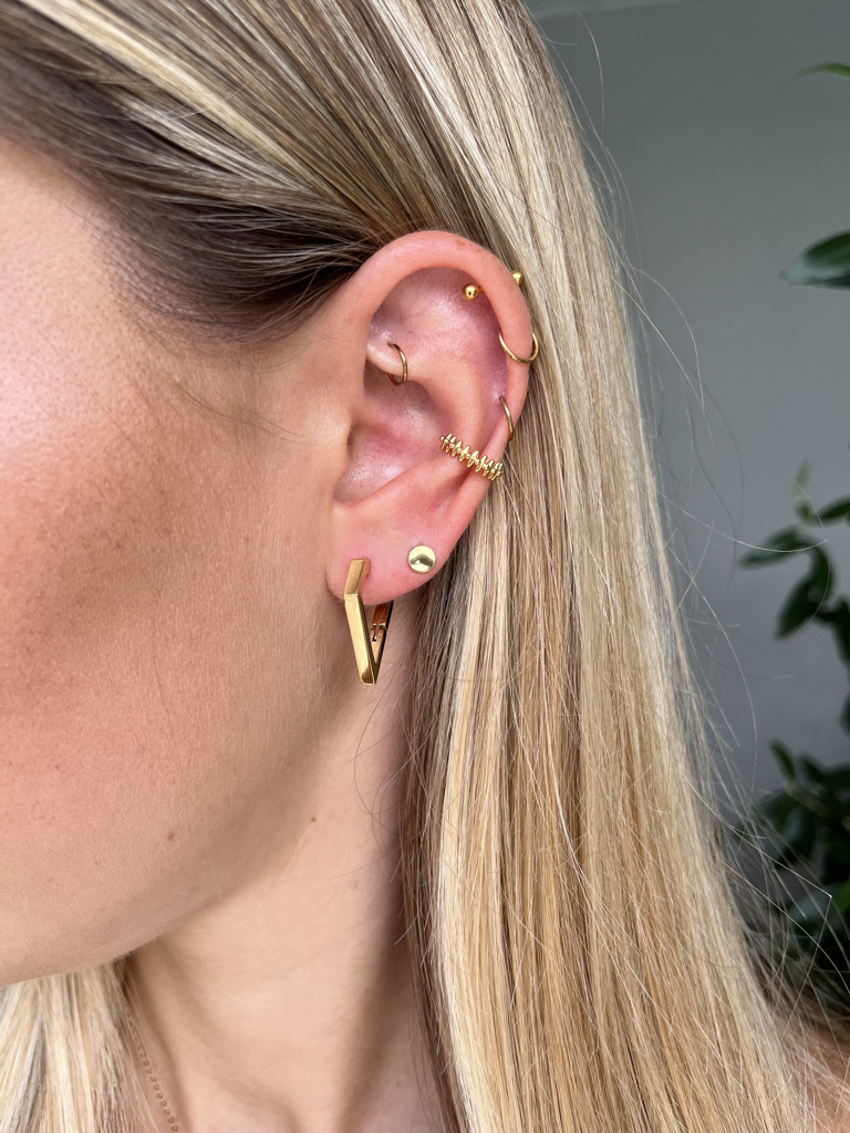 Ear Cuff  Gold  