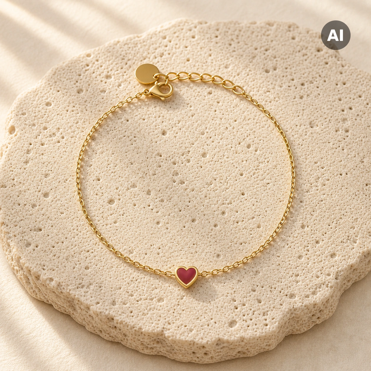 LIANOA Herz Armband gold
