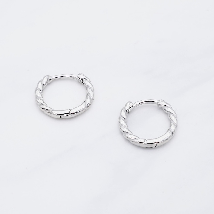 Creole LiaNoa Twist Silber