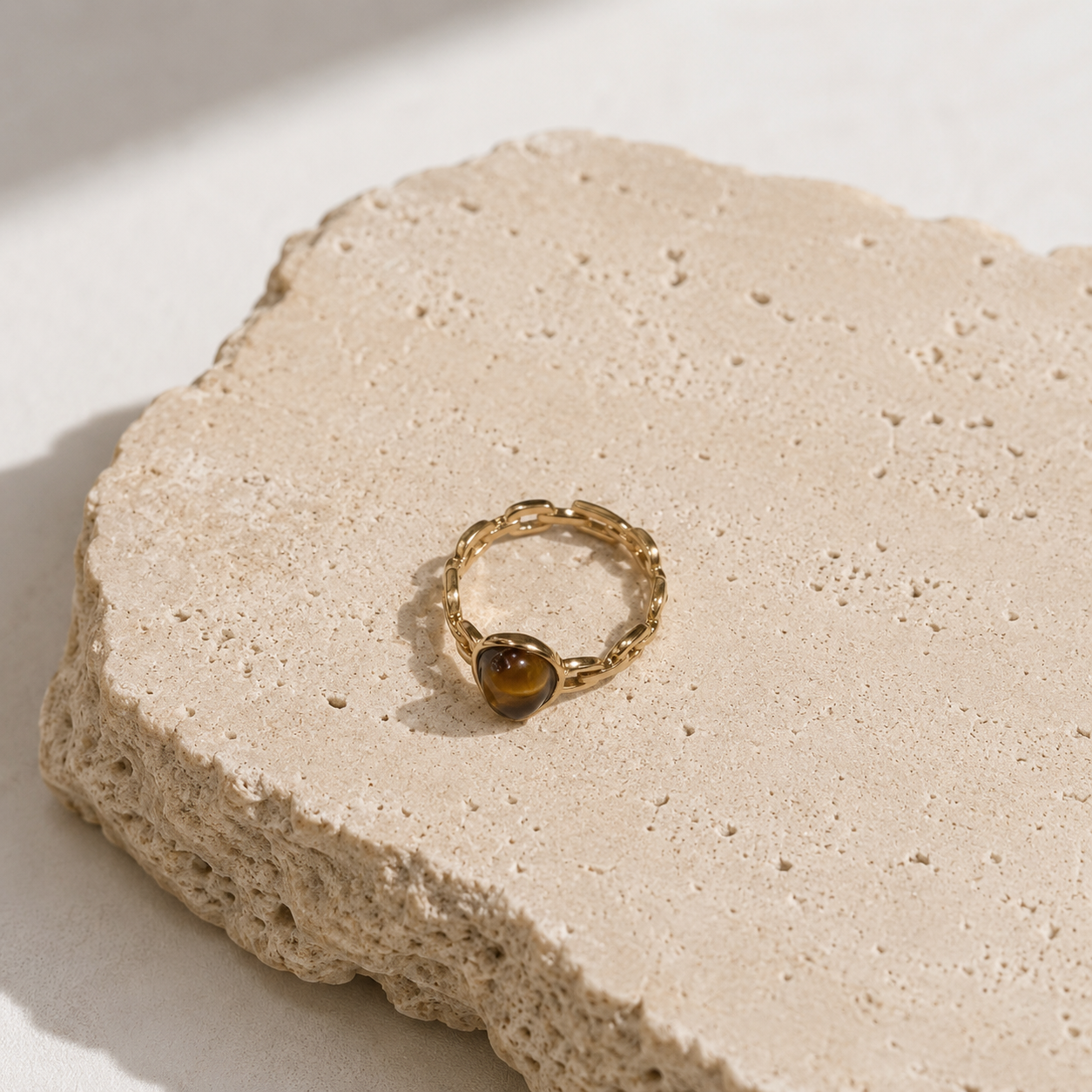 Ring Tigerauge LiaNoa Gold
