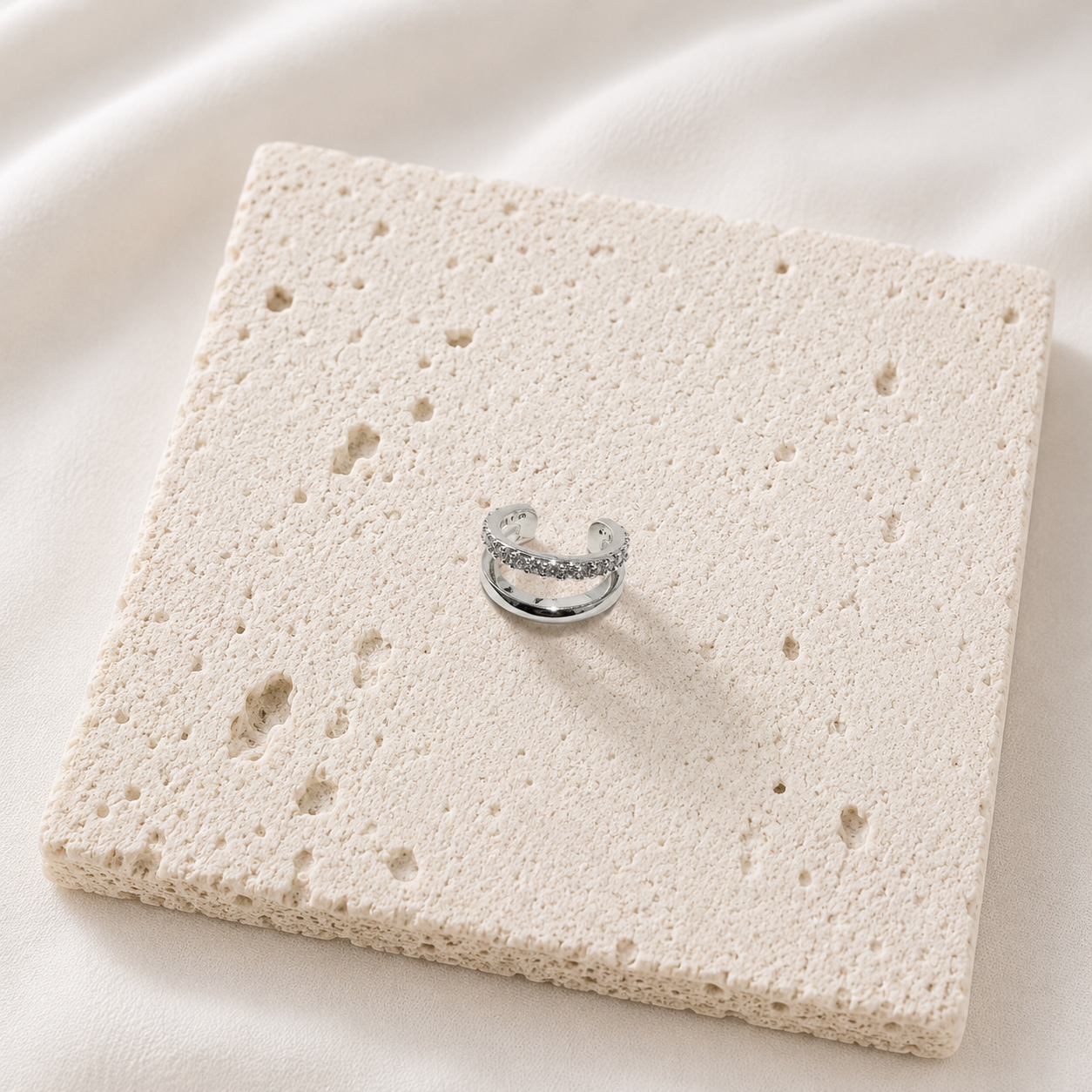 Ear Cuff Silber