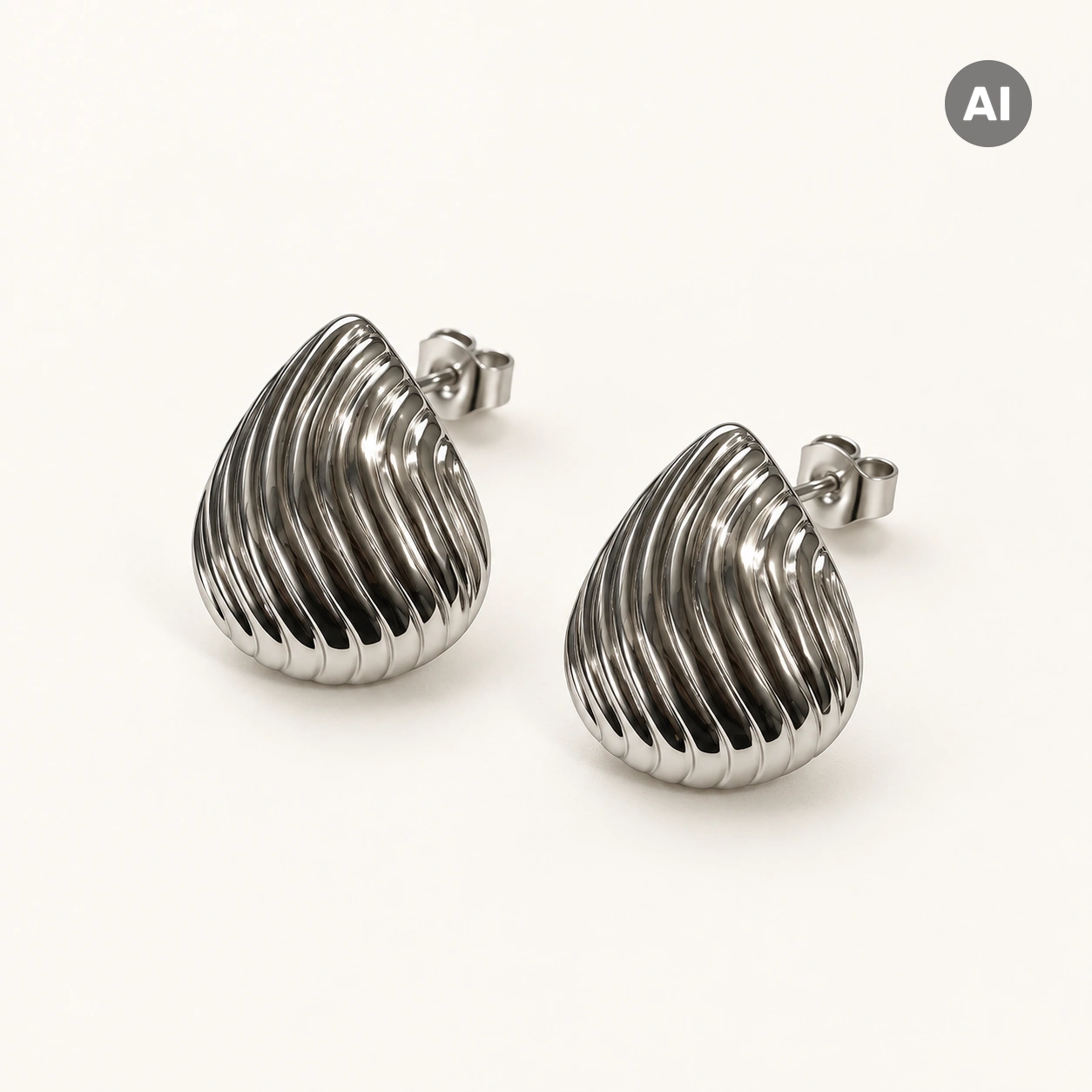 LIANOA Ohrstecker silber
