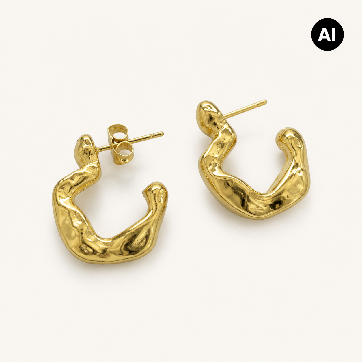 LIANOA Ohrstecker gold