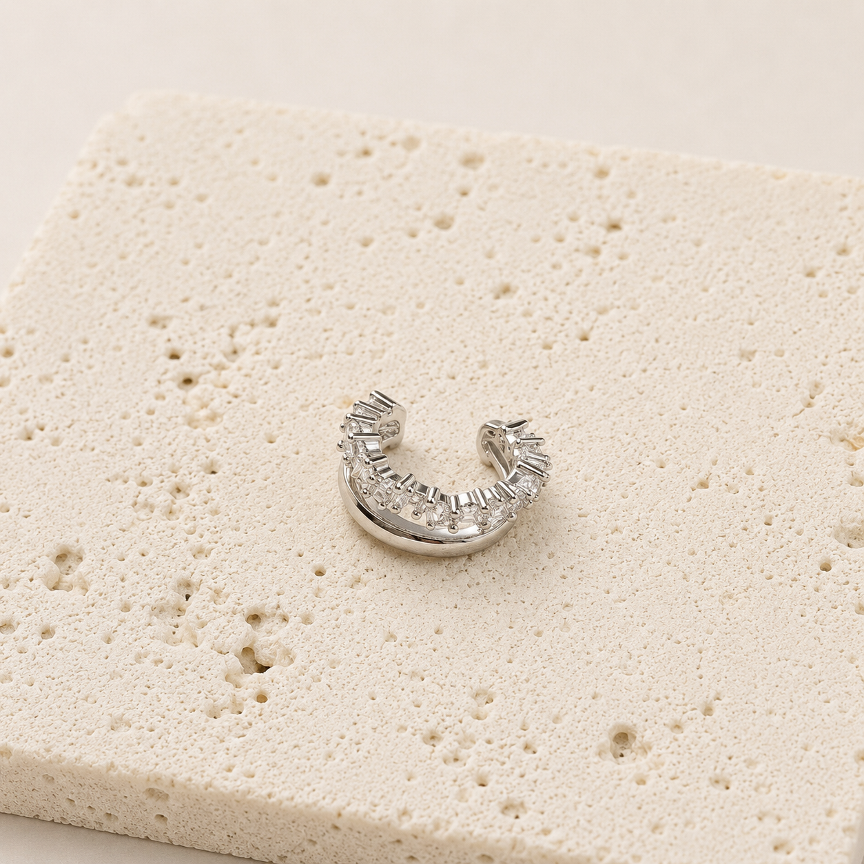 Ear Cuff Silber