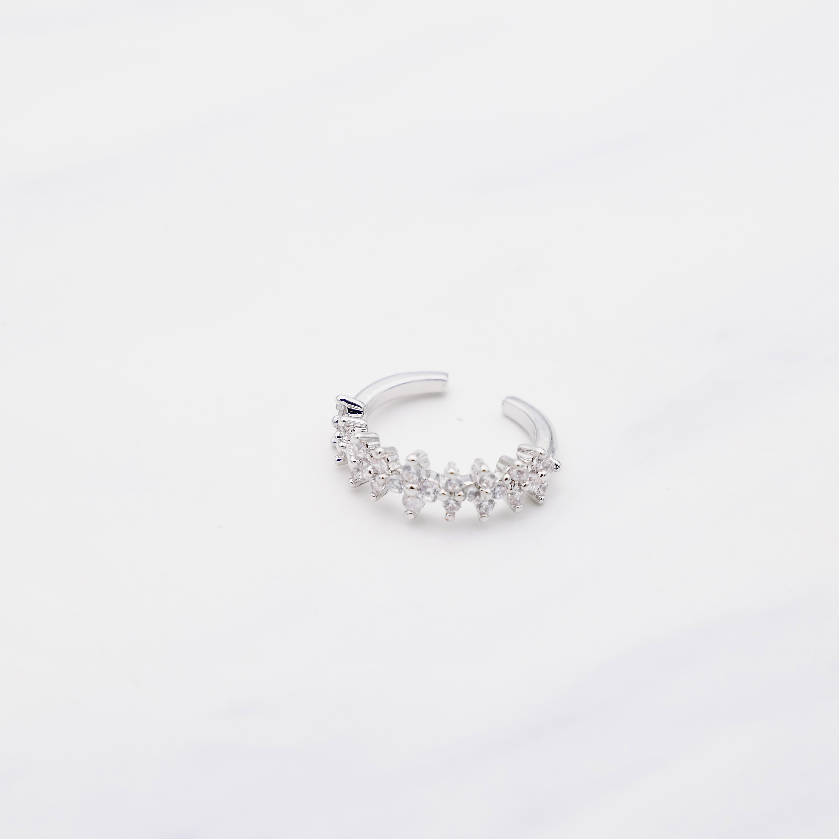 Ear Cuff Silber