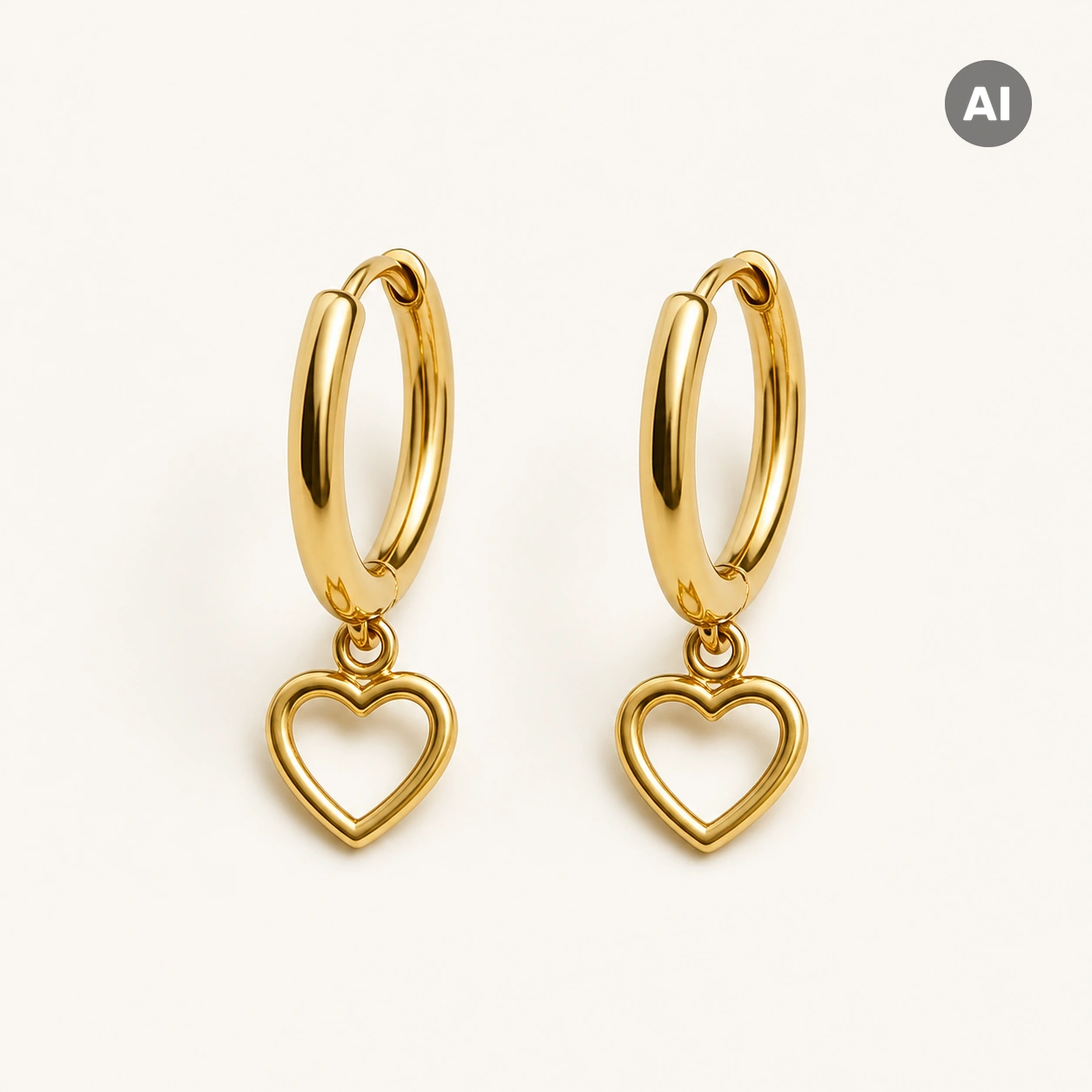 LIANOA Herz Creole gold