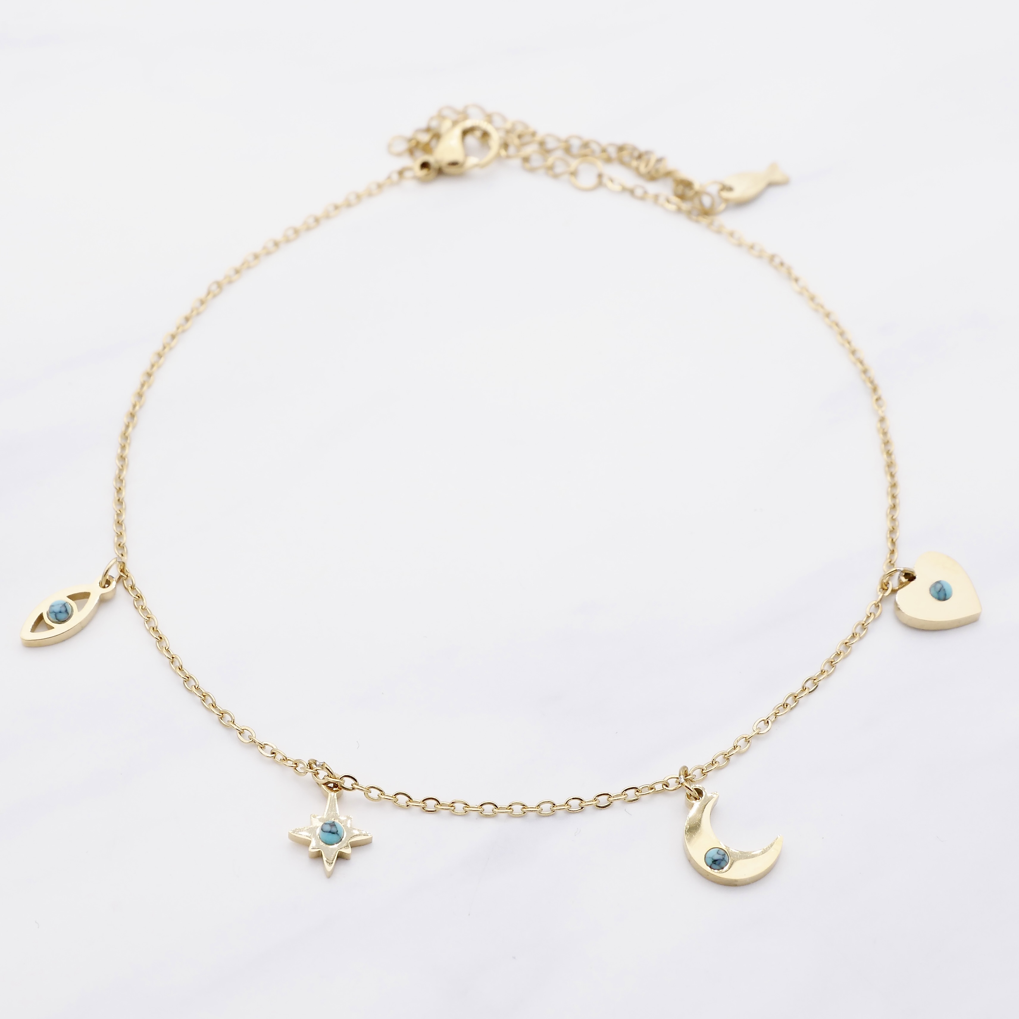 Fußkette LiaNoa Gold 