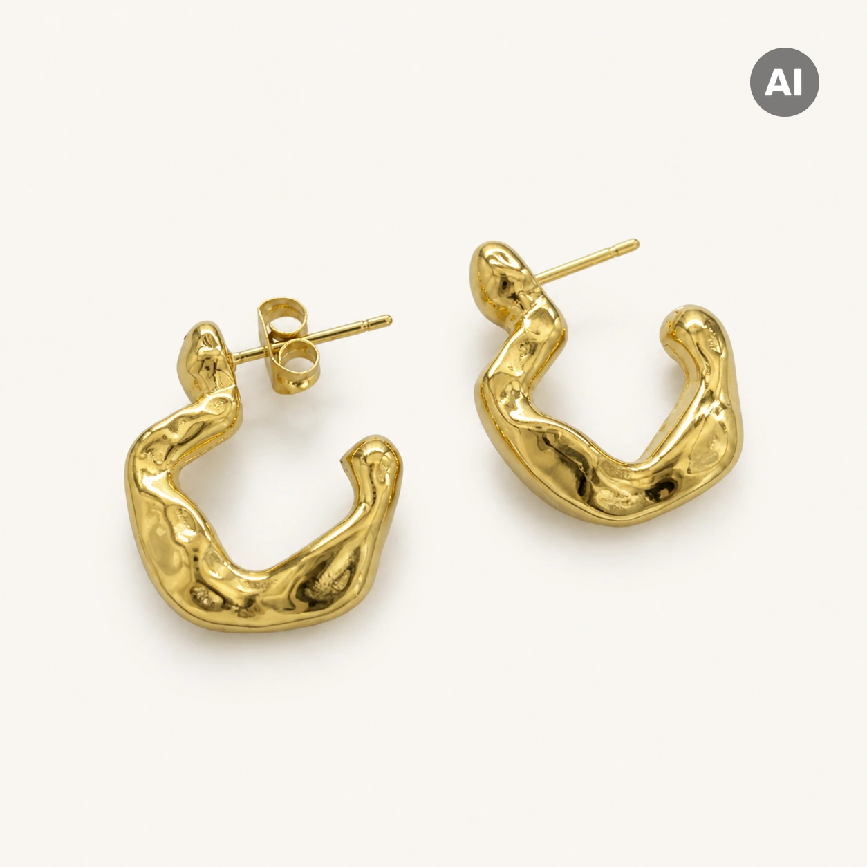 LIANOA Ohrstecker gold