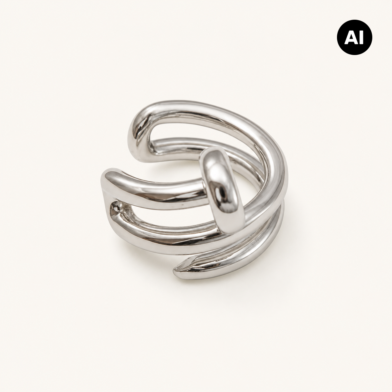 LIANOA Earcuff silber