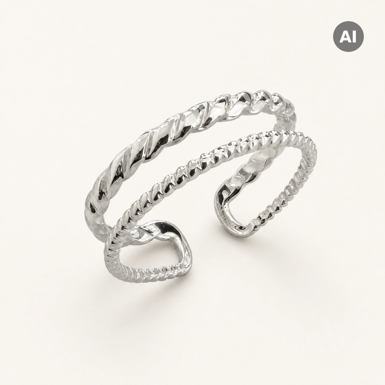 LIANOA Ring silber