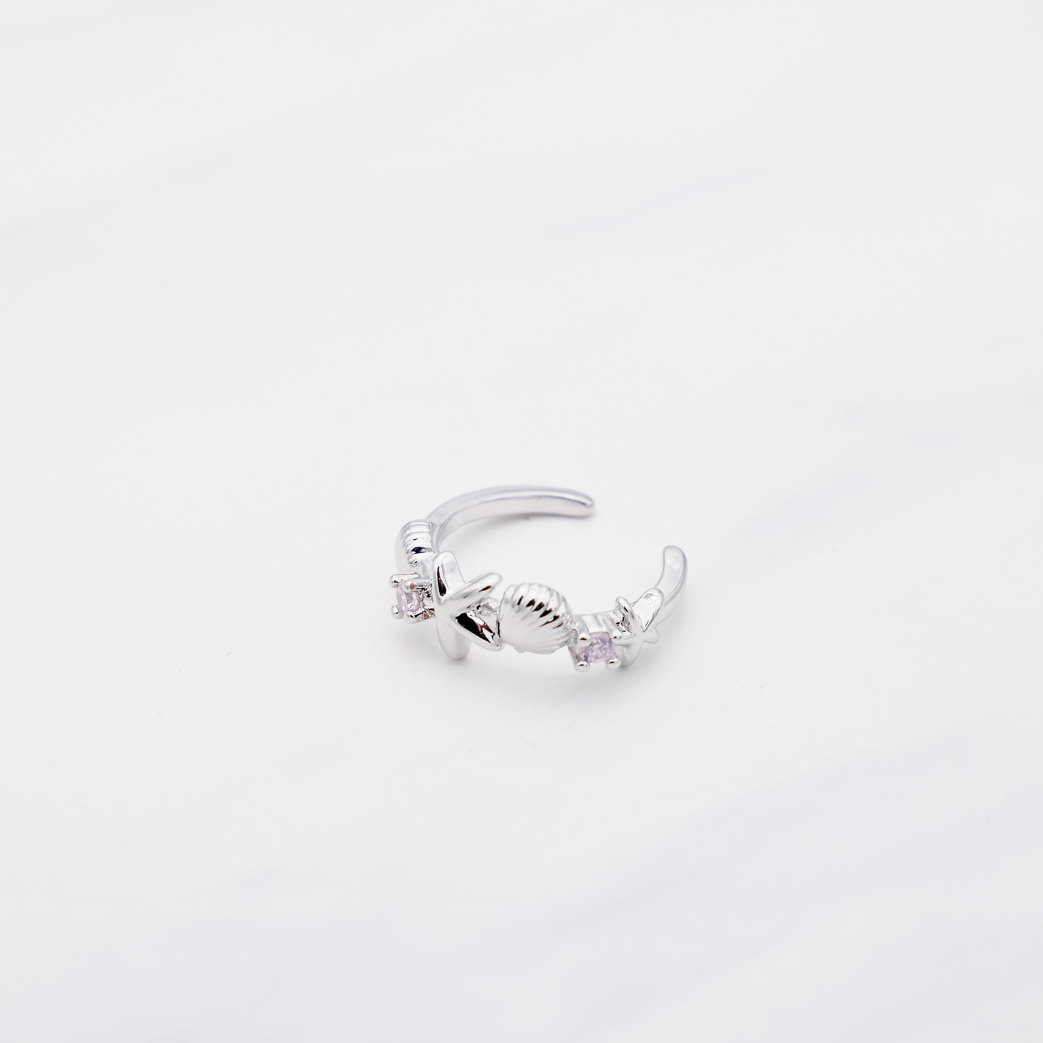Ear Cuff Silber