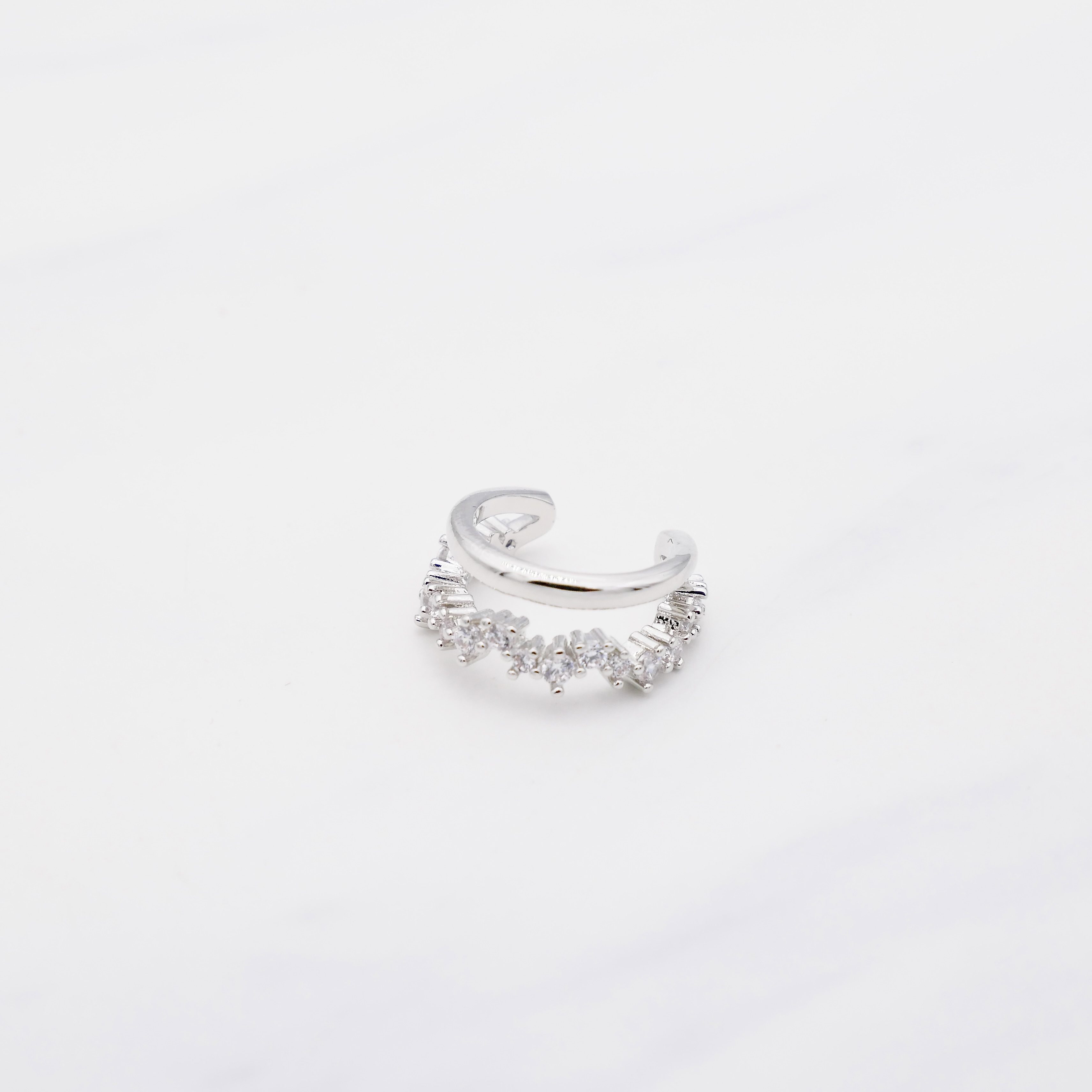 Ear Cuff Silber