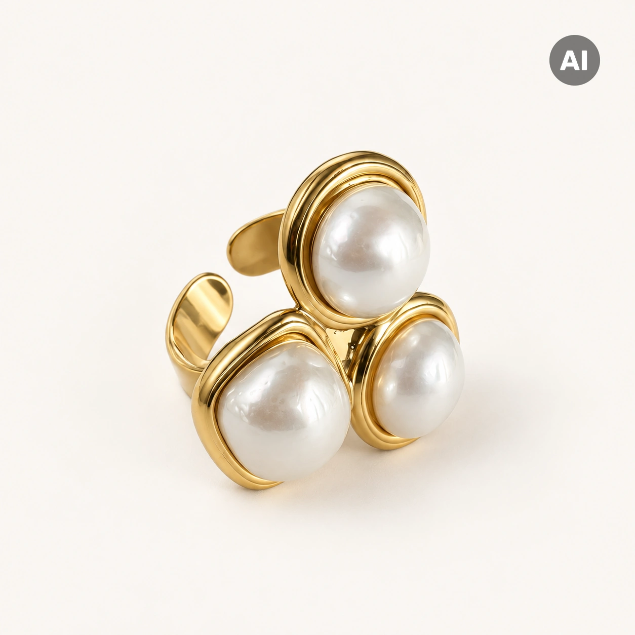 Ring, goldfarben
