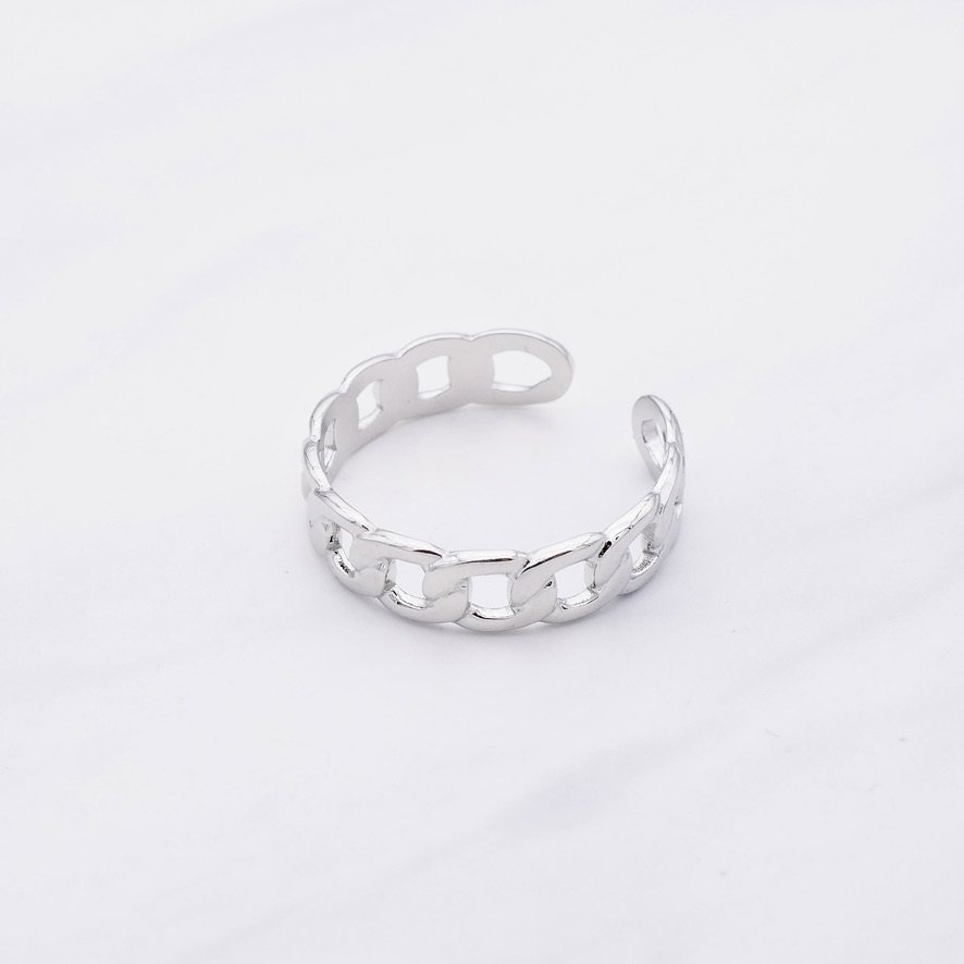 Ring Chain Silber
