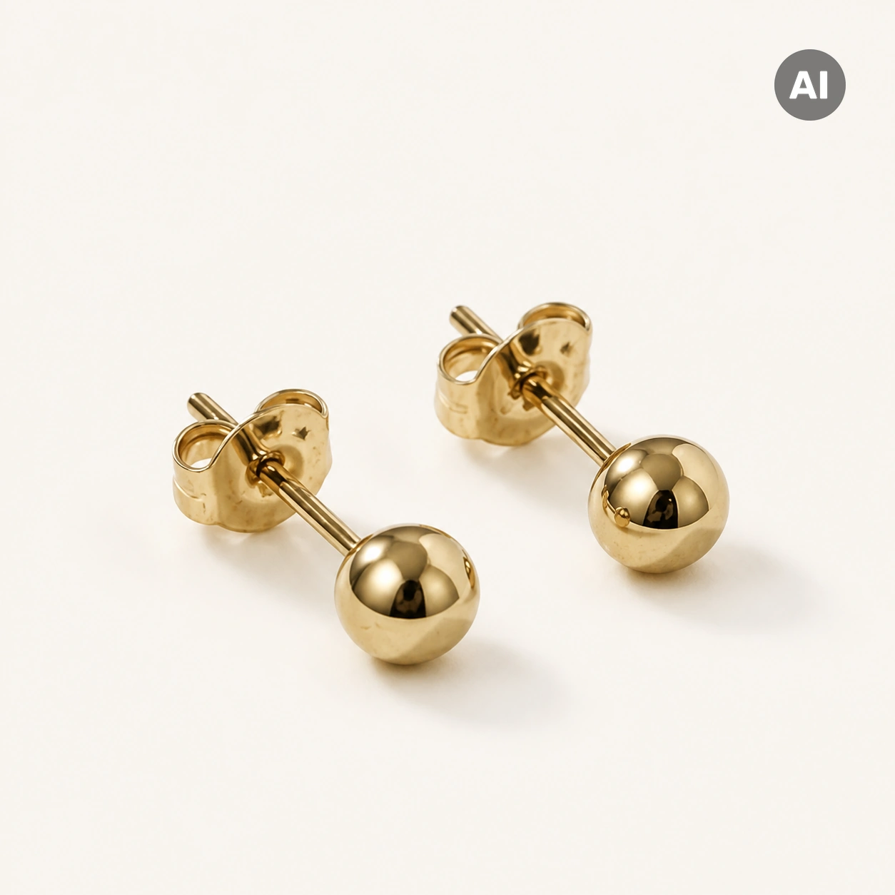 LIANOA Ohrstecker gold