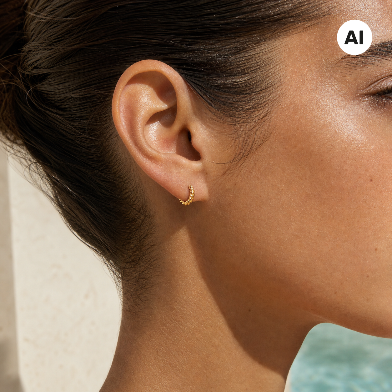 LIANOA Ohrstecker gold