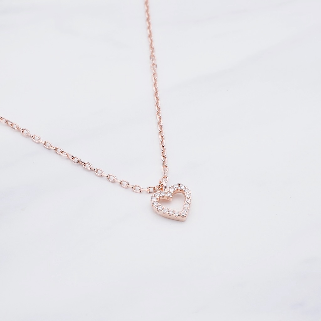 Herz Kette Rosé Herz Kette Rosé