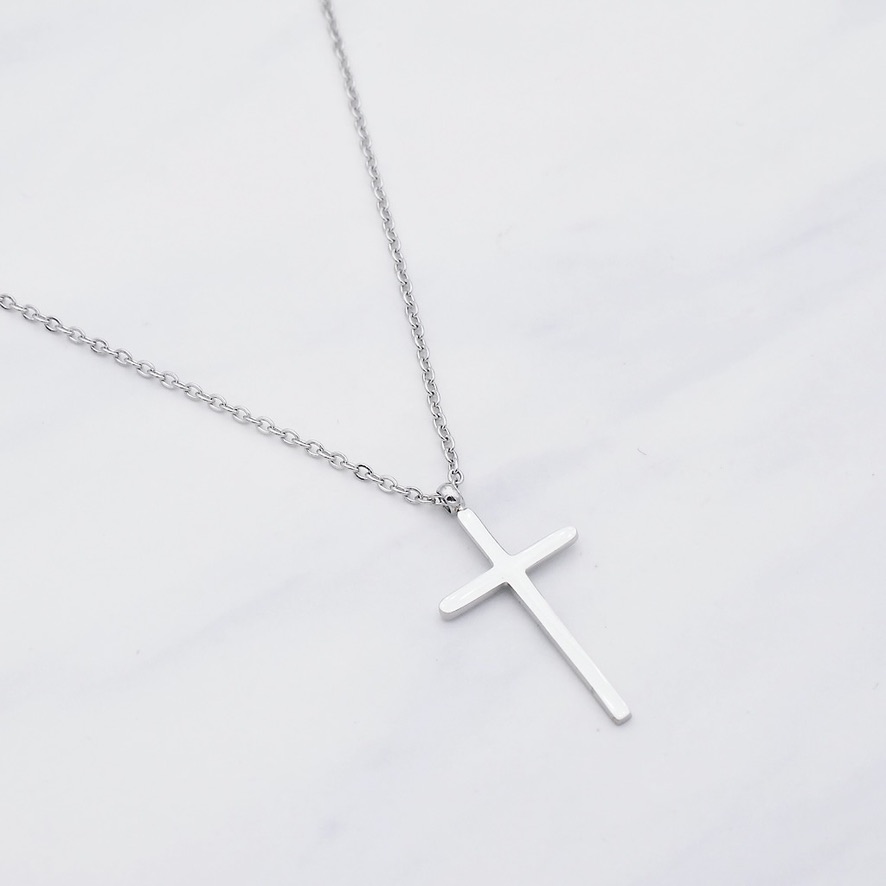 Kreuz Halskette LiaNoa Silber