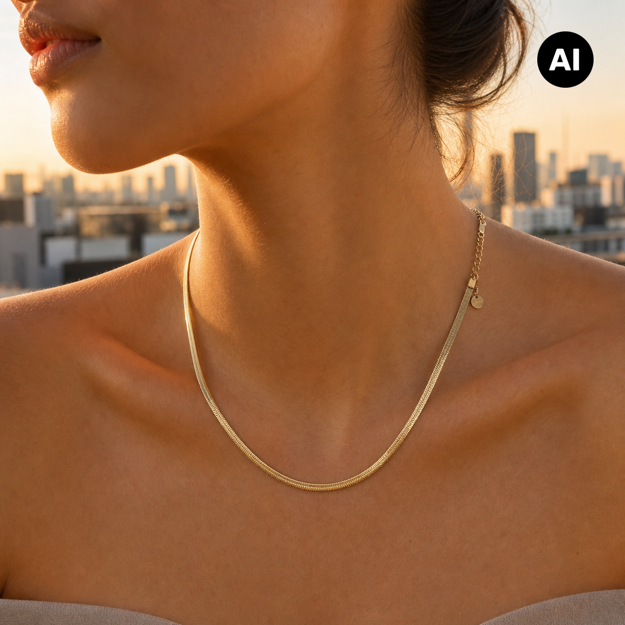 LIANOA Halskette 4mm gold