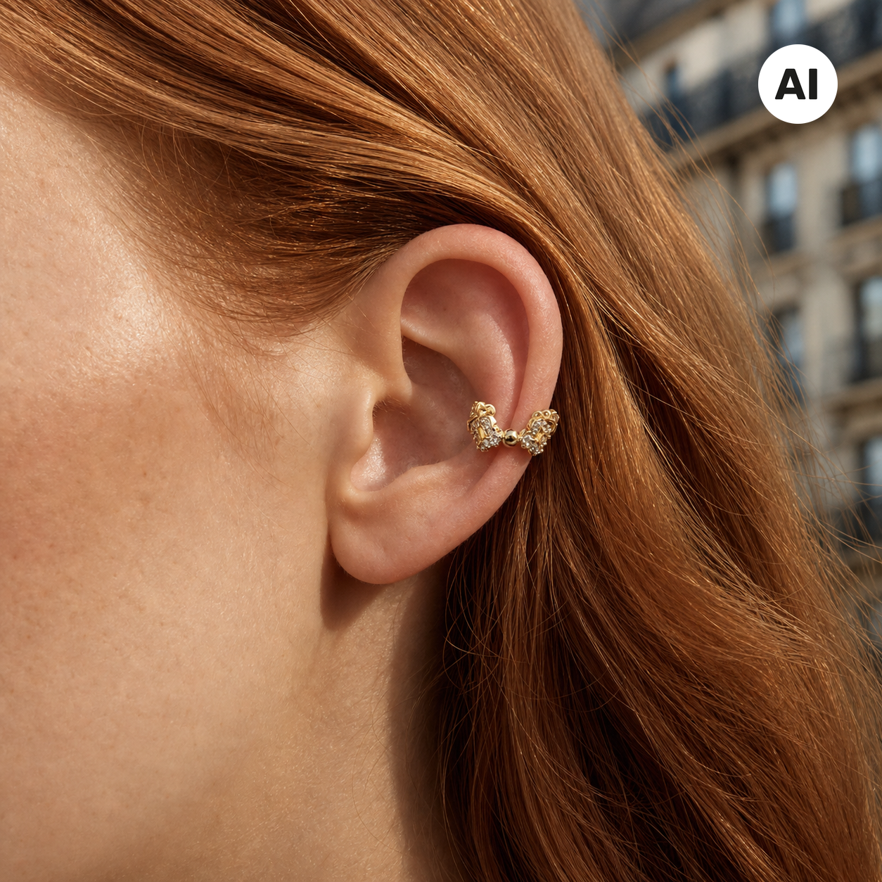 LIANOA Earcuff gold