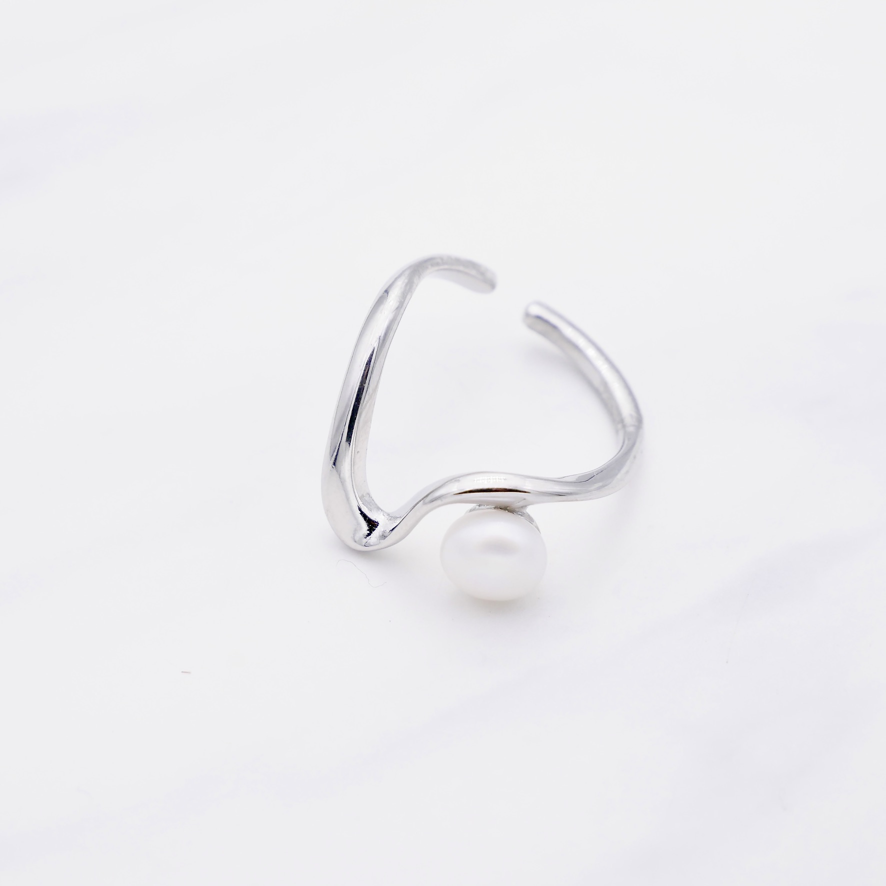 Perlen Ring LiaNoa Silber