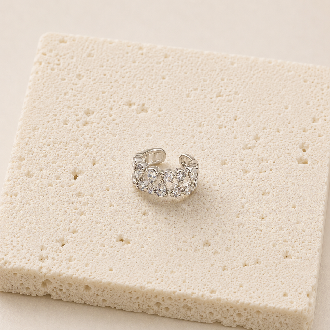 Ear Cuff Silber