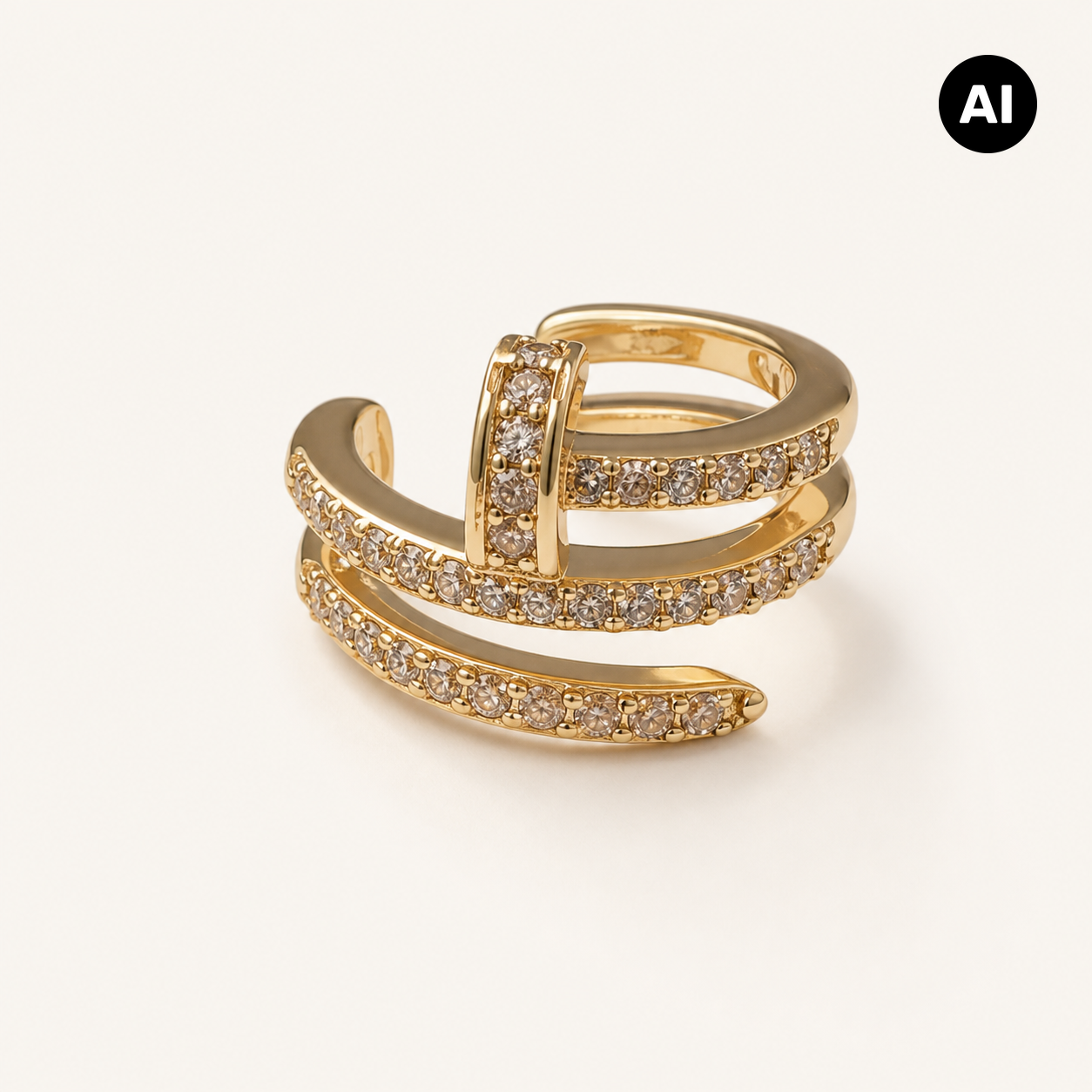 LIANOA Earcuff gold