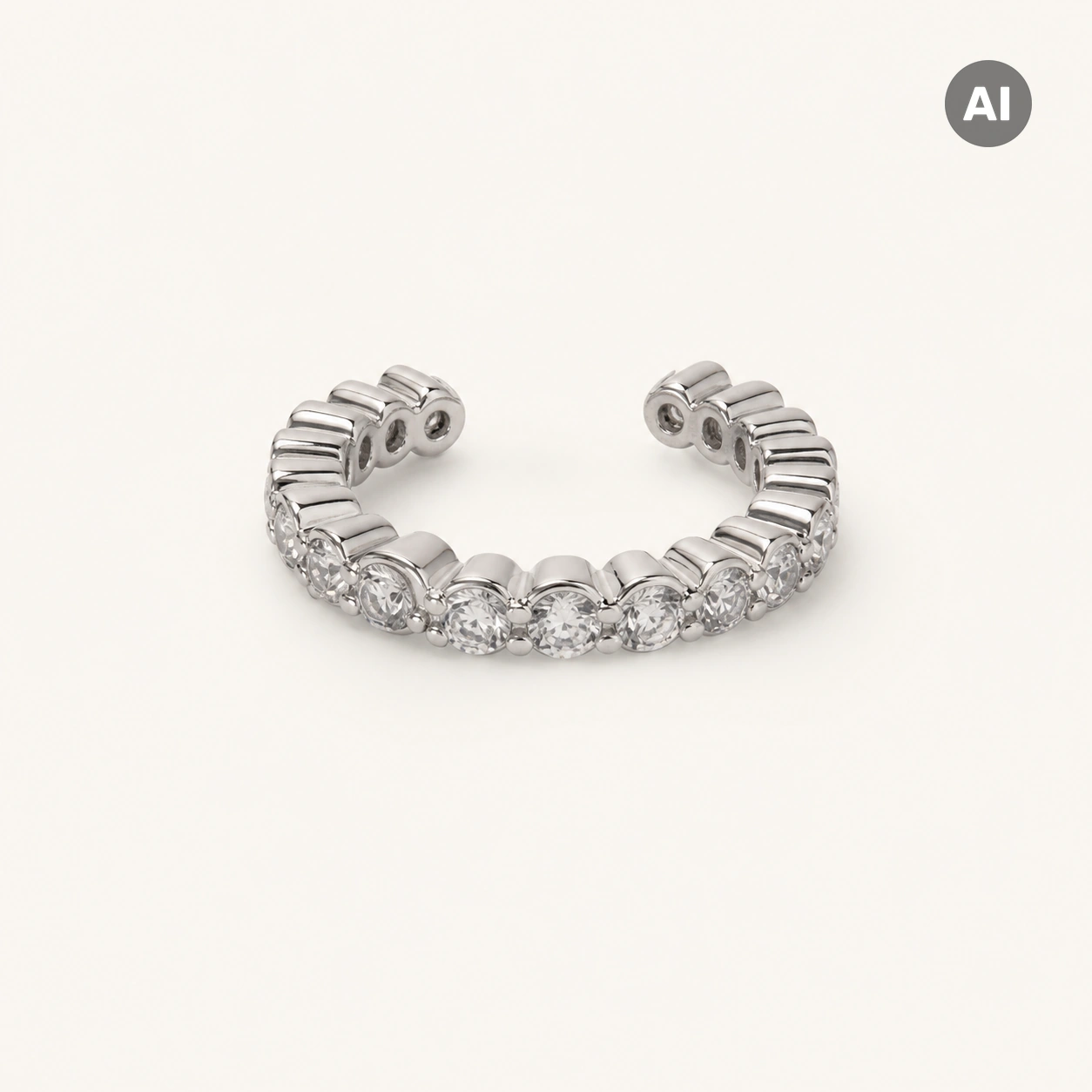 LIANOA Ear Cuff silber