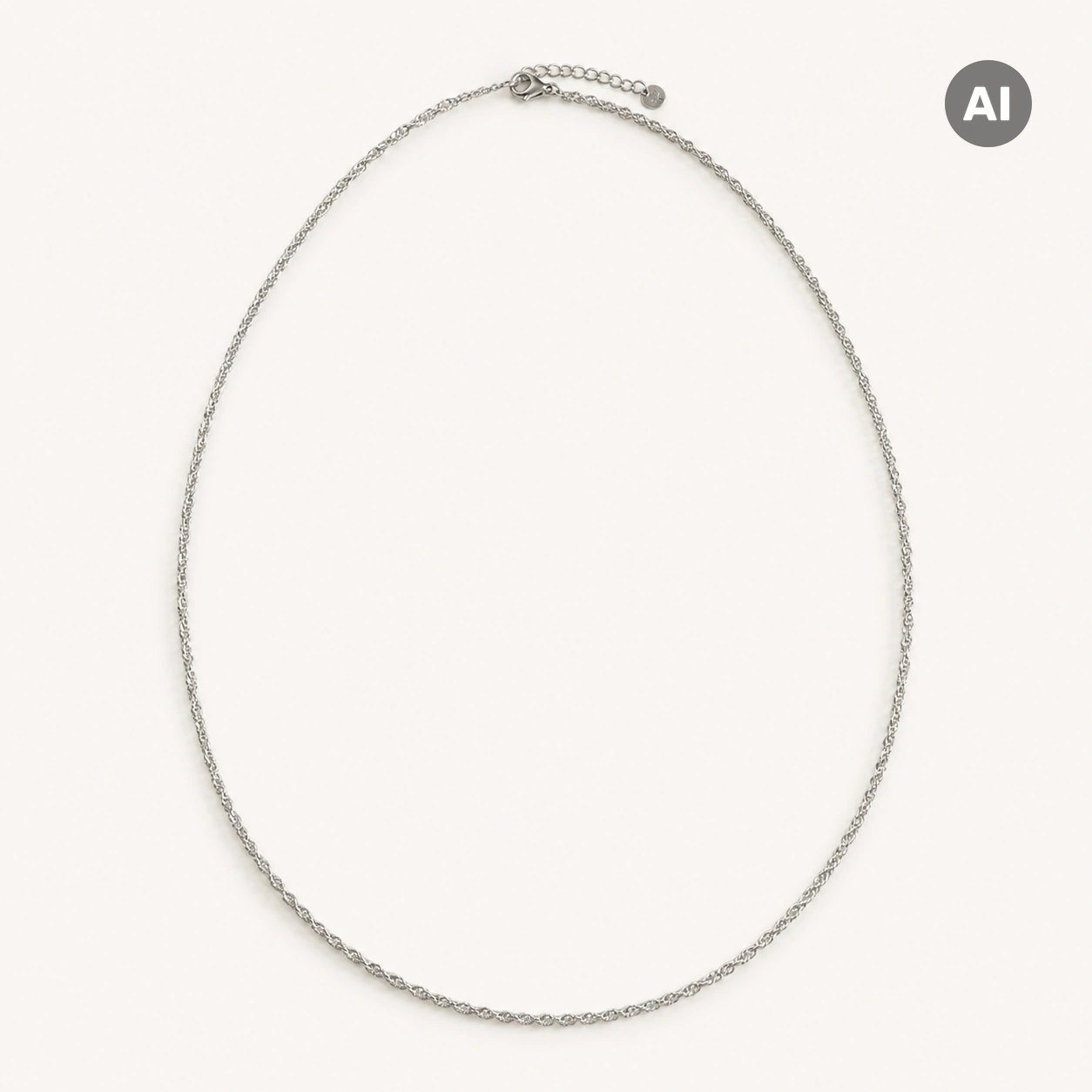 LIANOA Halskette silber